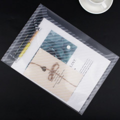 和昌  20个装 A4透明文件袋 按扣档案袋 资料袋 （单位：包 ）