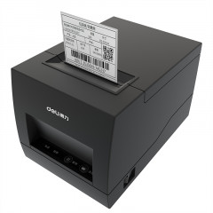 得力DL-886A条码打印机 热敏标签打印机(黑)