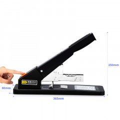 得力0396重型订书机 可装订皮革