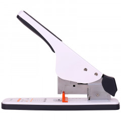 力（deli）0484重型省力订书器  大号加厚办公订书机  可订120页(23/6-23/17)  白色