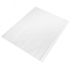 得力11孔透明文件袋 a4加厚活页资料袋 5712 100只/包 （单位：包）