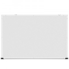 得力7844高级白板 挂式磁性写字板 900*600mm