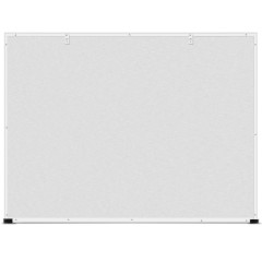 得力(deli) 7845高端系列1200*900mm易擦磁性 办公教学 会议 悬挂式白板