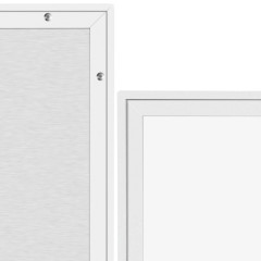 得力(deli) 7845高端系列1200*900mm易擦磁性 办公教学 会议 悬挂式白板