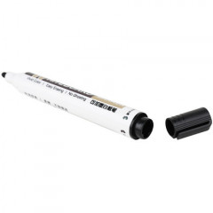 得力(deli) S502可加墨白板笔 可擦易擦 黑色（单位：支）