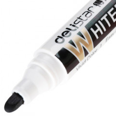 得力(deli) S502可加墨白板笔 可擦易擦 黑色（单位：支）