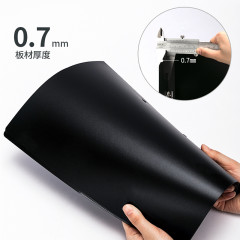 得力(deli) 5302金属双强力夹 A4硬文件夹 黑色 （单位：个）