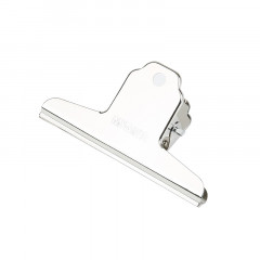 晨光(M&G) 102mm山形票夹 办公金属财务票据夹 不锈钢夹子画板夹 3个装ABS92638（袋）