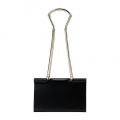 晨光（M&G）41mm黑色长尾夹 金属夹票据夹 办公燕尾夹  24只/罐 ABS92733