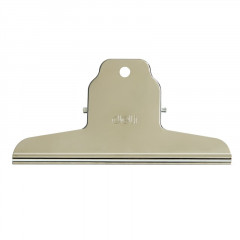 得力(deli) 145mm山形票据票夹画板夹 财务票据夹 大号金属票据夹子 9531（4只/包）