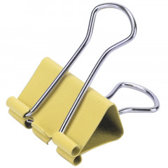 得力8552ES彩色长尾票夹筒装(混) (24只/筒)