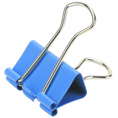 得力8552ES彩色长尾票夹筒装(混) (24只/筒)