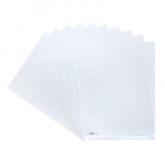 得力 5706 透明文件套 10只/包 （单位：包）