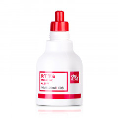 得力 9874 快干清洁印泥油 40ml （单位：瓶）