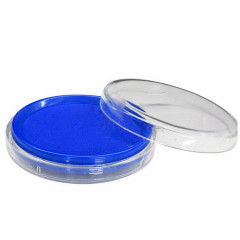 得力(deli)φ80mm圆形快干印台印泥 9863蓝色（单位：个）