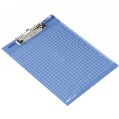 得力(deli)A4带刻度金属强力书写板夹/文件夹 9240蓝（单位：个）