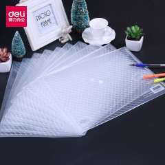 得力5501文件袋 透明按扣袋 （单位：个）