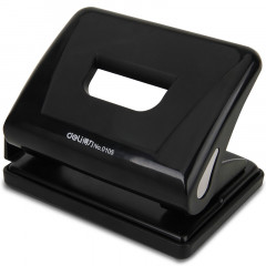 得力0105两孔打孔机 打孔器 颜色随机