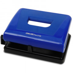 得力0105两孔打孔机 打孔器 颜色随机