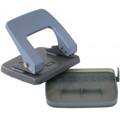 得力 0102 两孔中号打孔机 带标尺φ6mm可打20页 颜色随机（单位：台）