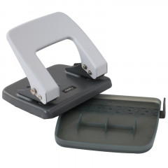 得力 0102 两孔中号打孔机 带标尺φ6mm可打20页 颜色随机（单位：台）