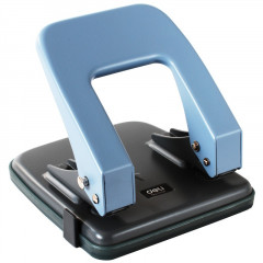 得力(deli) 0104两孔打孔器大号打孔机 带标尺)φ6mm可打35页 颜色随机（单位：台）