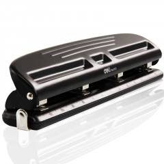 得力0121四孔打孔机 φ6mm孔距可调节可打10页