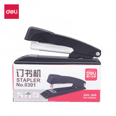 得力（deli） 12#订书机 订书器0301 颜色随机（单位：个）