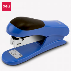 得力(deli)12#轻巧便携订书机 25页办公桌面订书器 0305颜色随机