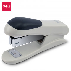 得力(deli)12#轻巧便携订书机 25页办公桌面订书器 0305颜色随机