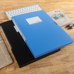 晨光（M&G）经济型档案盒A4 ADM94812 20mm 蓝 （单位：个）