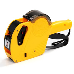 得力7503打码机打价格标签机