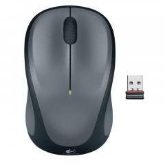 罗技（Logitech） M235 无线光电鼠标2代 灰色