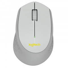 罗技（Logitech） M280无线鼠标光电笔记本电脑商务办公家用鼠标 灰色