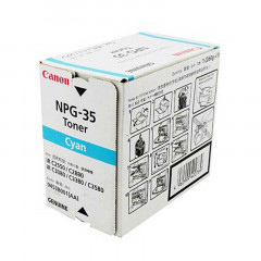 佳能（Canon）NPG-35 C 蓝色墨粉盒（适用于：iR C3380i、iR C2880i、iR C3580i、iR C3080i、iR C2550i）